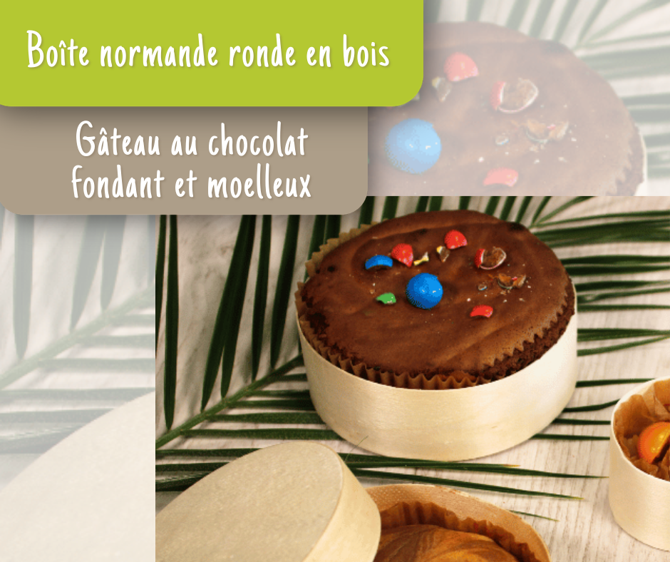 boite en bois moule gateau chocolat